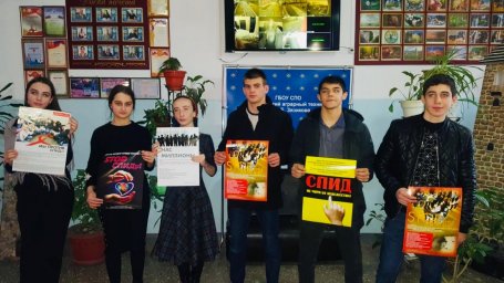 Профилактическая лекция в рамках Всероссийской акции &laquo;СТОПВИЧ/СПИД&raquo; в Назрановском аграрном техникуме 3