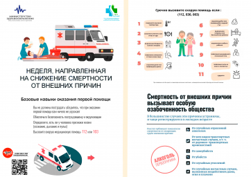 Неделя, направленная на снижение смертности от внешних причин 0
